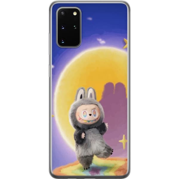 Samsung Galaxy S20+ Gennemsigtig cover Labubu Neon Pop - Neonfarvet pop art monster