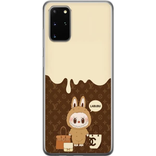 Samsung Galaxy S20+ Läpinäkyvä kuori Labubu Blue Chill - Sinisen sävyt ja rauhallinen ilme