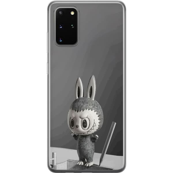 Samsung Galaxy S20+ Gennemsigtig cover Pop Mart MEGA LABUBU LABUBU Sketch 1000%