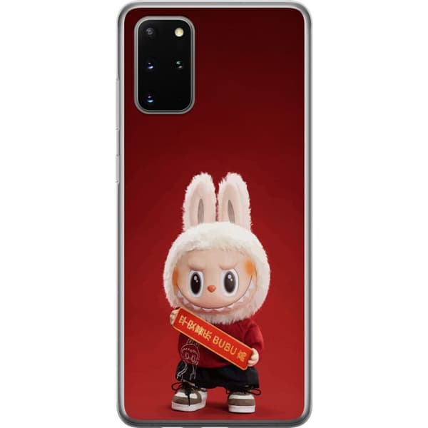 Samsung Galaxy S20+ Läpinäkyvä kuori Pop Mart The Monsters Labubu Onnea Vinyl Nukke