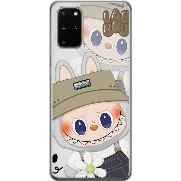 Samsung Galaxy S20+ Läpinäkyvä kuori Labubu Minimal Mood - Yksinkertainen ja tyylikäs hirviösuunnittelu