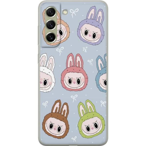 Samsung Galaxy S21 FE 5G Gennemsigtig cover Labubu Star mønster