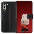 Miniatyrbild 1 av 3: Samsung Galaxy S21 FE 5G Plånboksfodral Pop Mart The Monsters Labubu Best of Luck Vinyl Plush Doll