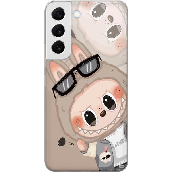 Samsung Galaxy S22 5G Gennemsigtig cover Labubu Rainbow Chaos