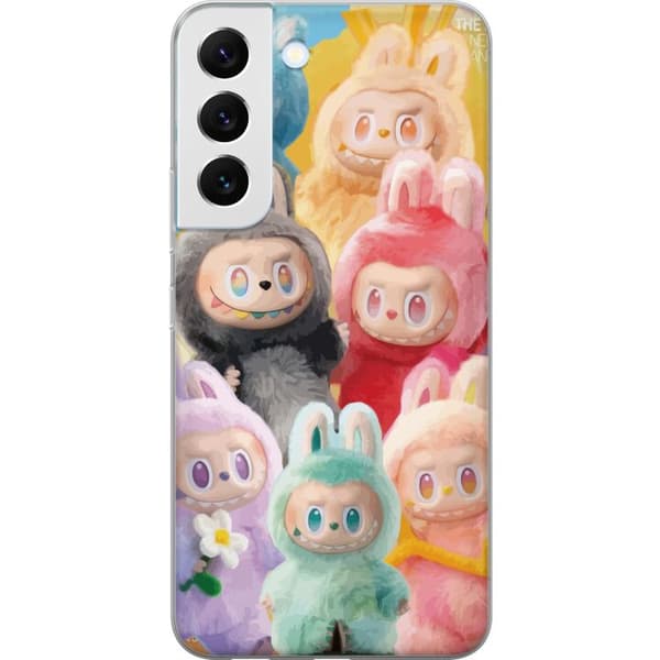 Samsung Galaxy S22 5G Gennemsigtig cover Labubu Skitse Stil
