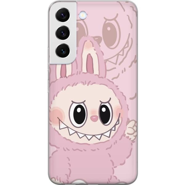 Samsung Galaxy S22 5G Gjennomsiktig deksel Labubu Floral Freak