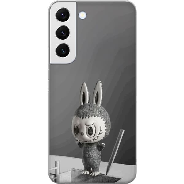 Samsung Galaxy S22+ 5G Gjennomsiktig deksel Pop Mart MEGA LABUBU LABUBU Sketch 1000%