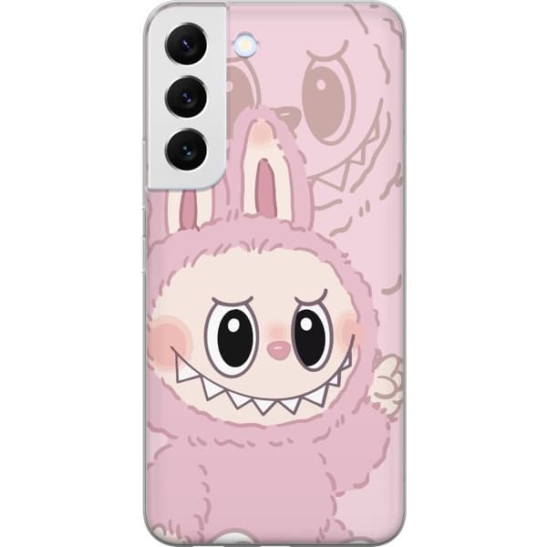 Samsung Galaxy S22+ 5G Gennemsigtig cover Labubu Floral Freak