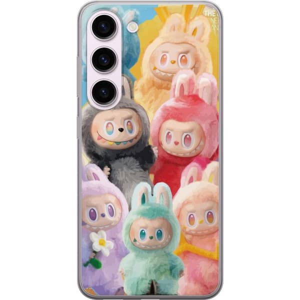 Samsung Galaxy S23 Läpinäkyvä kuori Labubu Luonnos Tyyli