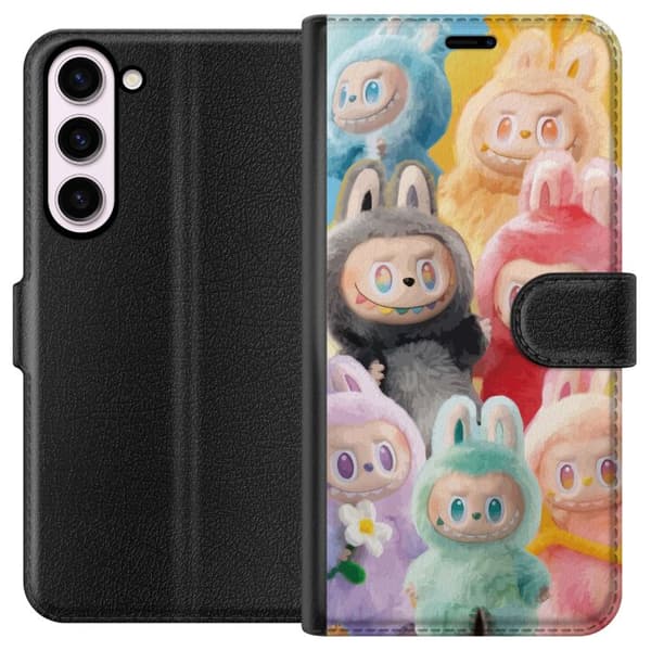 Samsung Galaxy S23+ Tegnebogsetui Labubu Skitse Stil