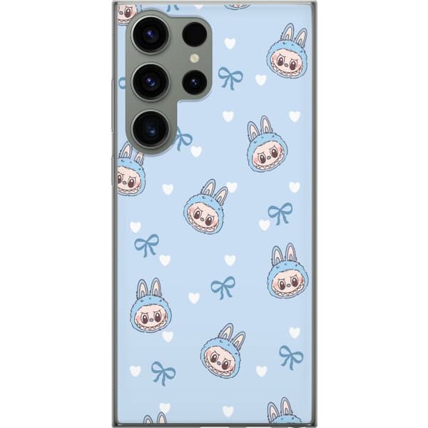 Samsung Galaxy S23 Ultra Gennemsigtig cover Labubu Ildånd