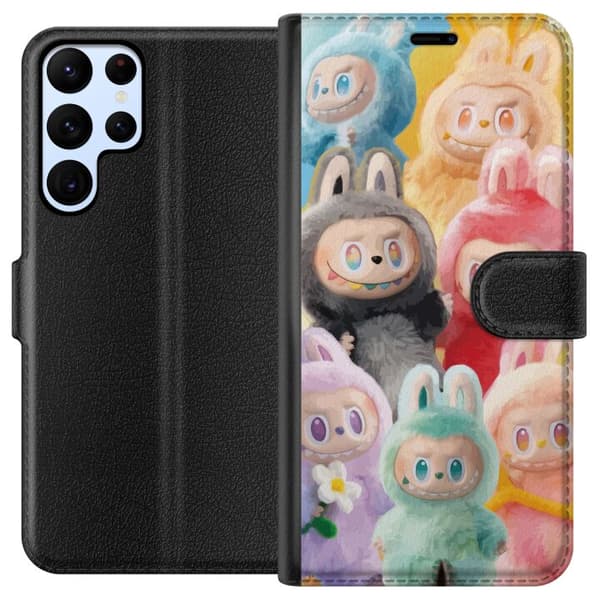 Samsung Galaxy S24 Ultra Lommeboketui Labubu Skissestil