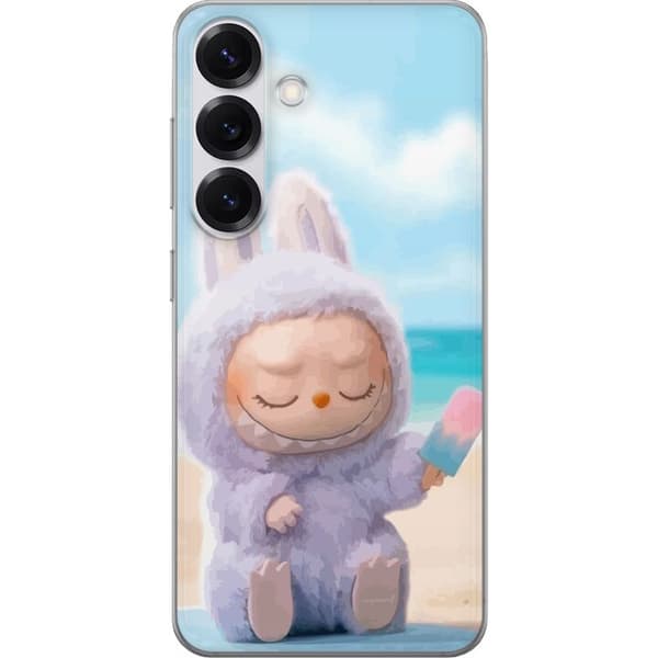 Samsung Galaxy S25 Läpinäkyvä kuori Labubu Vaaleanpunainen Tunnelma