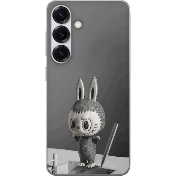 Samsung Galaxy S25 Gjennomsiktig deksel Pop Mart MEGA LABUBU LABUBU Sketch 1000%