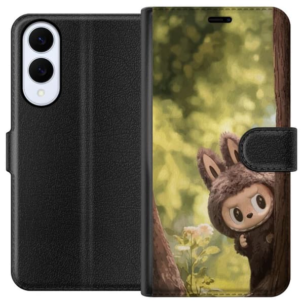 Samsung Galaxy S25 Edge Tegnebogsetui Labubu Graffiti Vibes – Gadekunst i monsterform