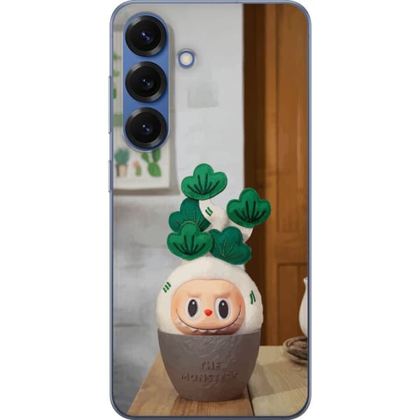 Samsung Galaxy S25+ Gennemsigtig cover MONSTRENE Uduelige Planter