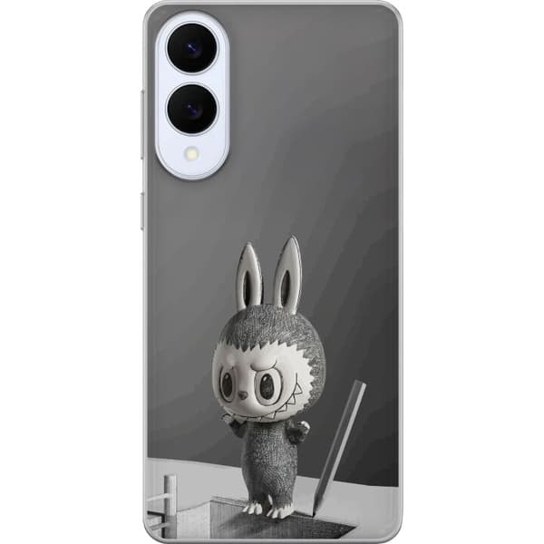 Samsung Galaxy S25 Edge Gennemsigtig cover Pop Mart MEGA LABUBU LABUBU Sketch 1000%