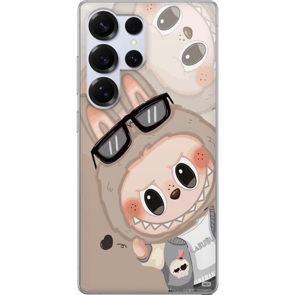 Samsung Galaxy S25 Ultra Gennemsigtig cover Labubu Rainbow Chaos