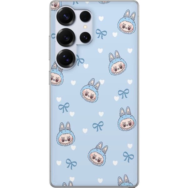 Samsung Galaxy S25 Ultra Gennemsigtig cover Labubu Ildånd