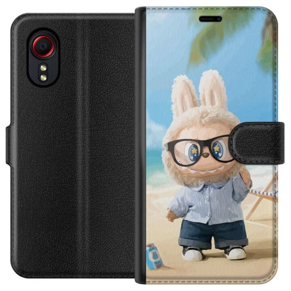 Samsung Galaxy Xcover 5 Tegnebogsetui Labubu Mørke Drømme
