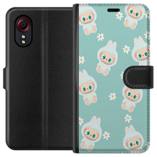 Samsung Galaxy Xcover 5 Tegnebogsetui Labubu Candy Vibes