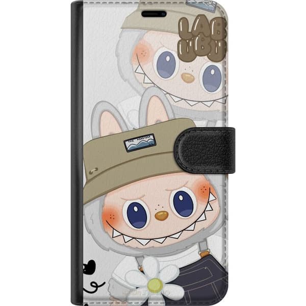 Samsung Galaxy Xcover 5 Tegnebogsetui Labubu Minimal Mood - Enkel og stilren monsterdesign