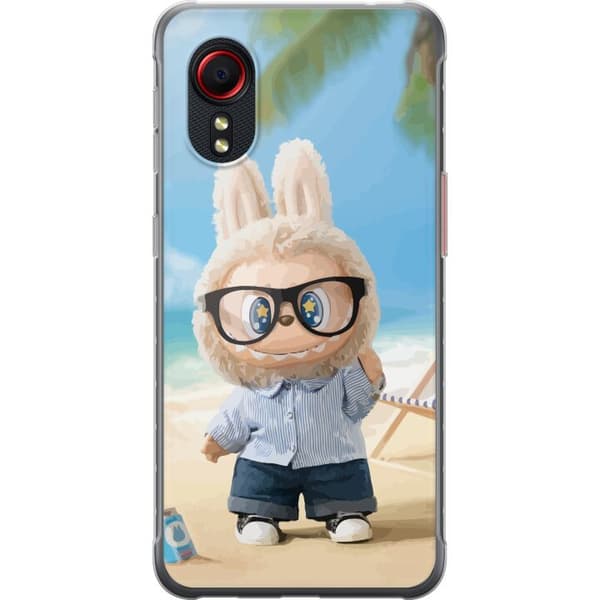 Samsung Galaxy Xcover 5 Gennemsigtig cover Labubu Mørke Drømme