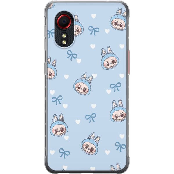Samsung Galaxy Xcover 5 Läpinäkyvä kuori Labubu Tuli Henki