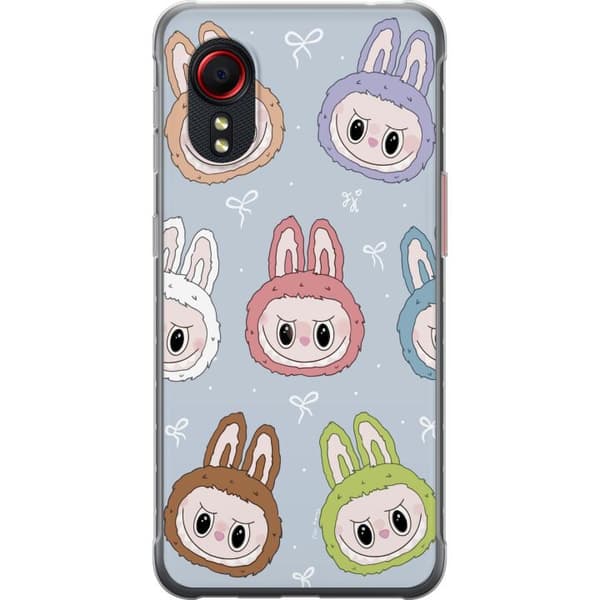Samsung Galaxy Xcover 5 Gennemsigtig cover Labubu Star mønster