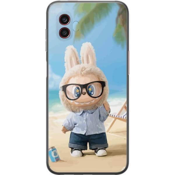 Samsung Galaxy Xcover6 Pro Gennemsigtig cover Labubu Mørke Drømme