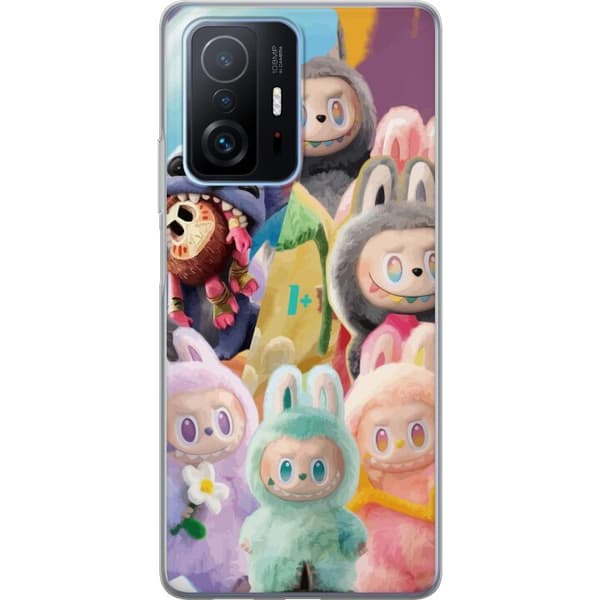 Xiaomi 11T Genomskinligt Skal big into energy labubu