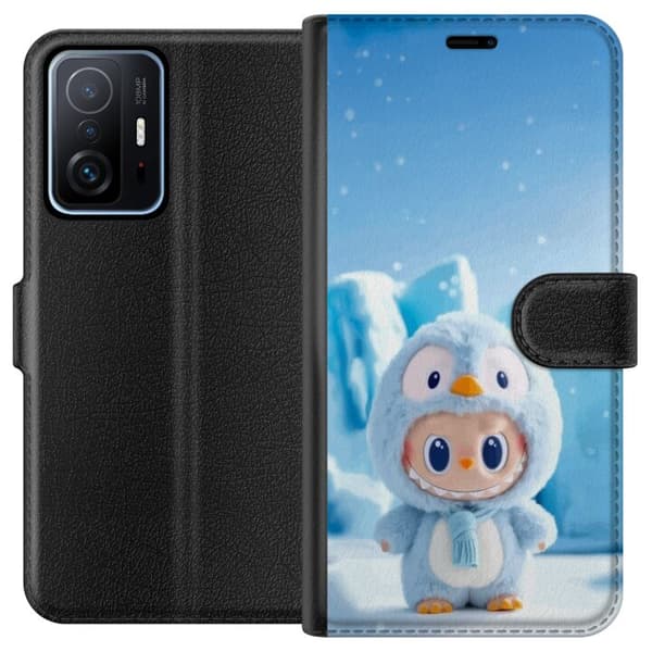Xiaomi 11T Tegnebogsetui sort ridder fortnite
