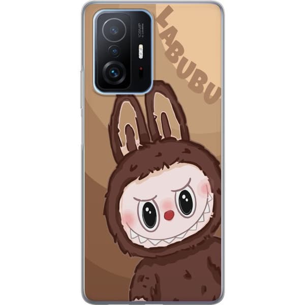 Xiaomi 11T Genomskinligt Skal Labubu Cloud Cutie – Vit och blå design med gullig stil