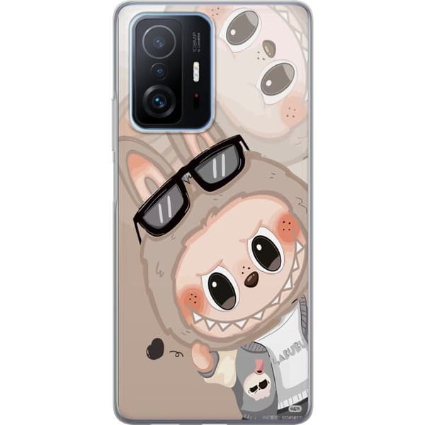 Xiaomi 11T Pro Gjennomsiktig deksel Labubu Rainbow Chaos