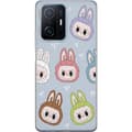 Miniatyrbilde 1 av 3: Xiaomi 11T Pro Gjennomsiktig deksel Stjärnmönstrat med monsterlook