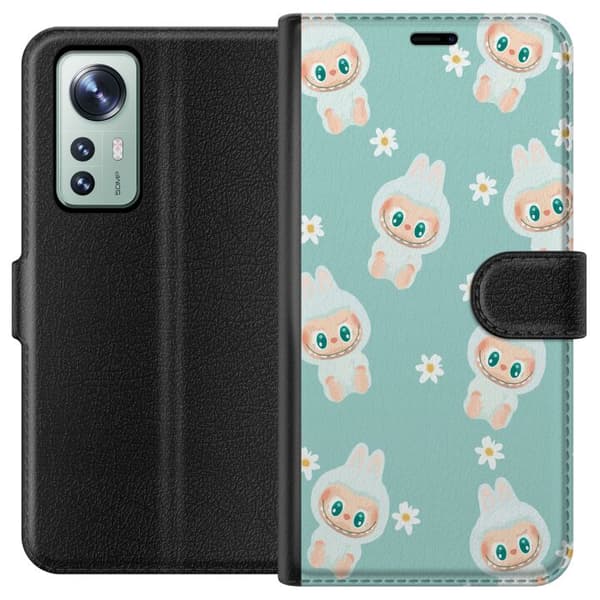 Xiaomi 12 Plånboksfodral Labubu Candy Vibes – Söt och färgglad monsterstil