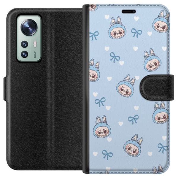 Xiaomi 12 Lompakkokotelo Labubu Tuli Henki