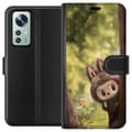 Pikkukuva 1 / 3: Xiaomi 12 Lompakkokotelo Labubu Graffiti Vibes – Katutaide hirviömuodossa