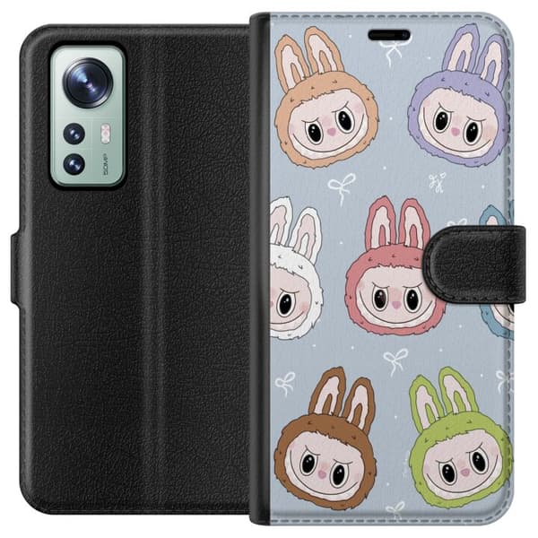 Xiaomi 12 Lompakkokotelo Tähtikuvioitu hirviöasenne