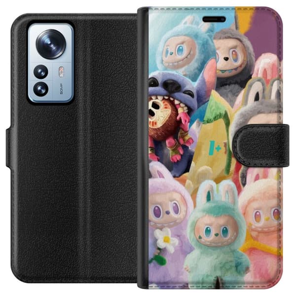 Xiaomi 12 Pro Plånboksfodral big into energy labubu