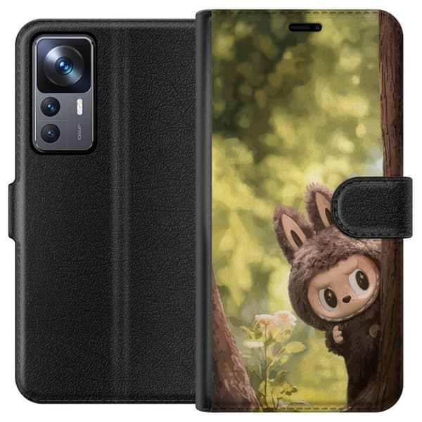 Xiaomi 12T Tegnebogsetui Labubu Graffiti Vibes – Gadekunst i monsterform