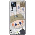 Miniatyrbilde 1 av 3: Xiaomi 12T Pro Gjennomsiktig deksel Labubu Minimal Mood - Enkel og stilig monsterdesign