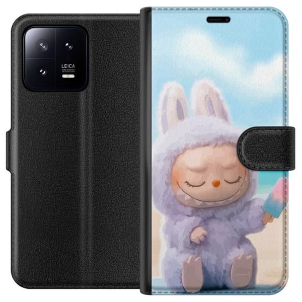 Xiaomi 13 Tegnebogsetui Labubu Lyserød Stemning