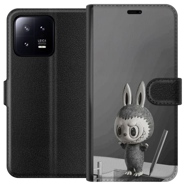 Xiaomi 13 Plånboksfodral Pop Mart MEGA LABUBU LABUBU Sketch 1000%