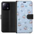 Miniatyrbilde 1 av 3: Xiaomi 13 Lommeboketui Eldigt monster i rødt og oransje