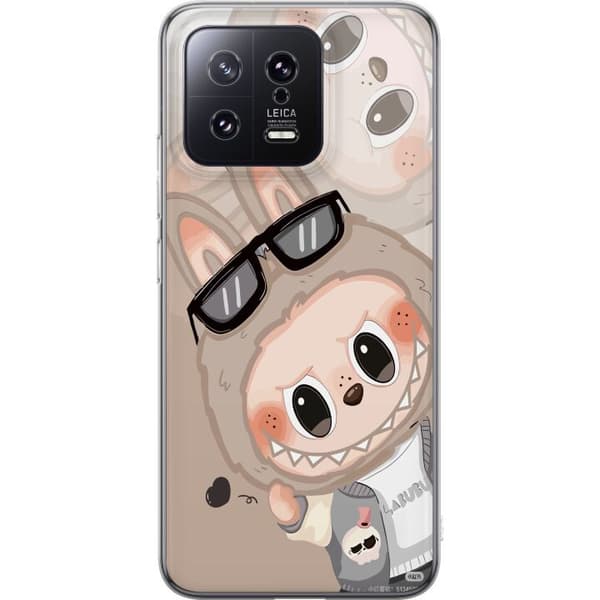 Xiaomi 13 Läpinäkyvä kuori Labubu Rainbow Chaos