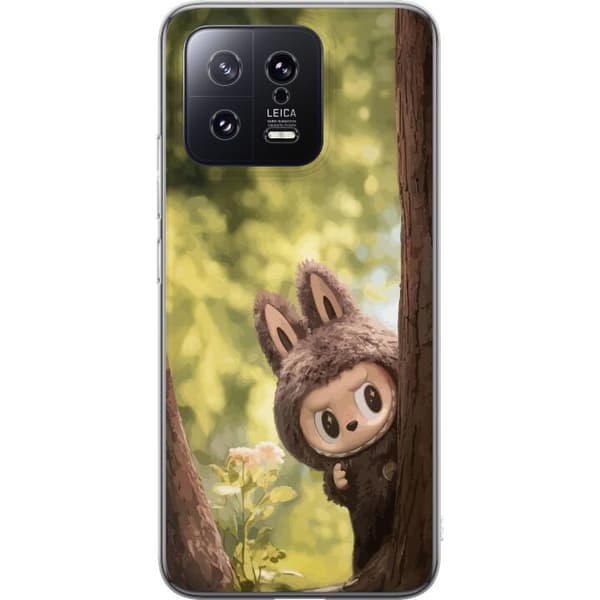 Xiaomi 13 Läpinäkyvä kuori Labubu Graffiti Vibes – Katutaide hirviömuodossa