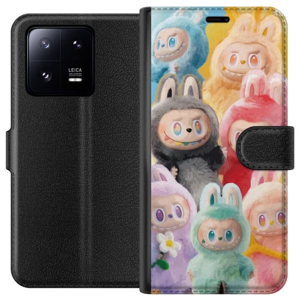 Xiaomi 13 Pro Tegnebogsetui Labubu Skitse Stil