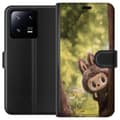 Miniatyrbild 1 av 3: Xiaomi 13 Pro Plånboksfodral Labubu Graffiti Vibes – Gatukonst i monsterform