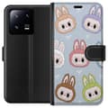 Miniatyrbild 1 av 3: Xiaomi 13 Pro Plånboksfodral Labubu Star Pattern – Stjärnmönstrat med monsterlook